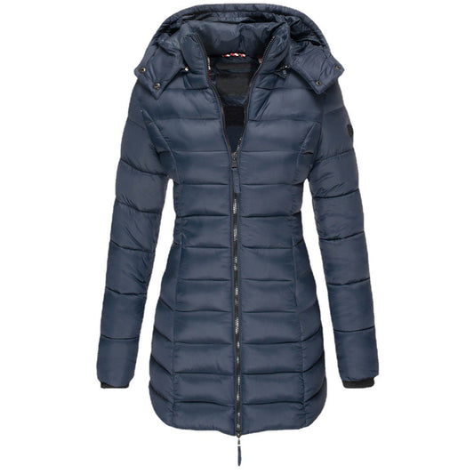 Women's Hooded Puffer Jacket – Insulated Warmth for Winter 0