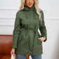 Women's Hooded Windbreaker Trench Coat – Stylish & Comfortable 1