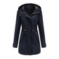 Women's Hooded Windbreaker Trench Coat – Stylish & Comfortable 10