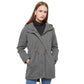 Women's Hooded Windbreaker Trench Coat – Stylish & Comfortable 3