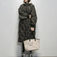 Women's Hooded Winter Jacket – Knee-Length & Cozy Warmth 3