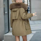 Women’s Insulated Parka Coat – Stylish Faux Fur Hood & Adjustable Fit 8