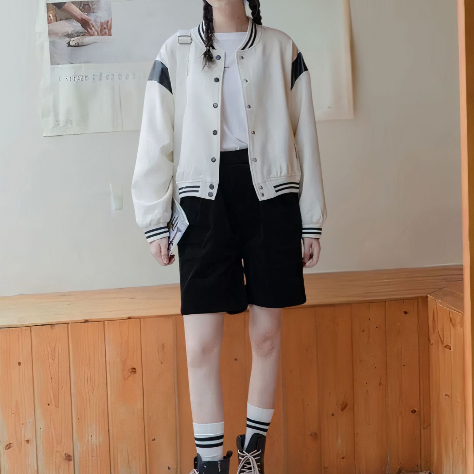 Women's Jacket – Loose Fit Windbreaker for Spring Comfort 2