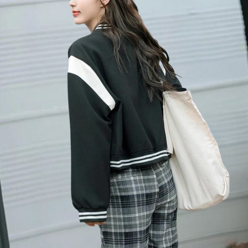 Women's Jacket – Loose Fit Windbreaker for Spring Comfort 3