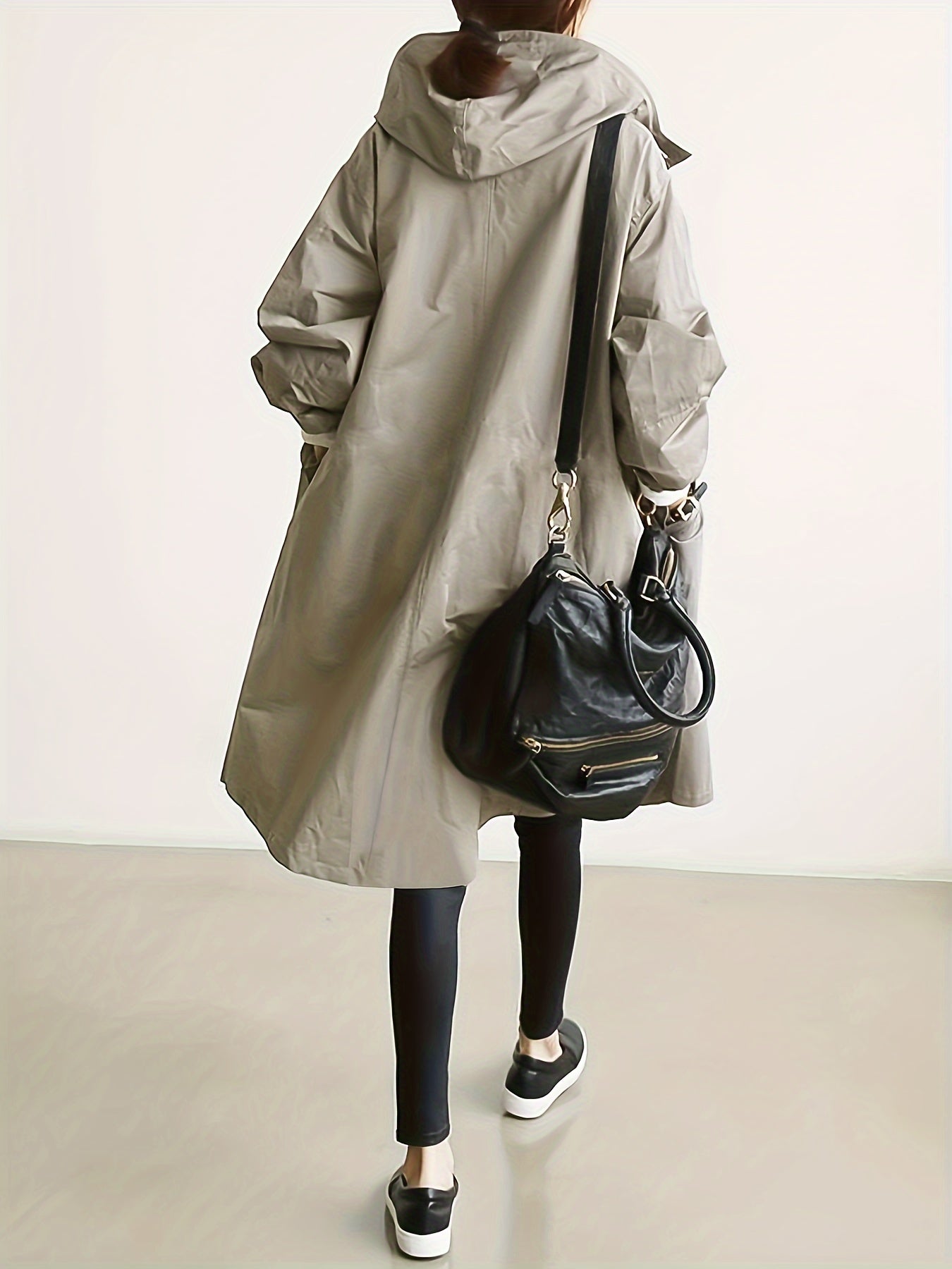 Women's Khaki Trench Coat – Tailored Fit for Effortless Style 1