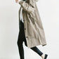 Women's Khaki Trench Coat – Tailored Fit for Effortless Style 4
