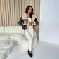 Women's Lamb Wool Motorcycle Jacket – Cozy Chic for Every Occasion 3