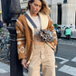 Women's Lapel Jacket – Cozy Style for Winter Outings 2