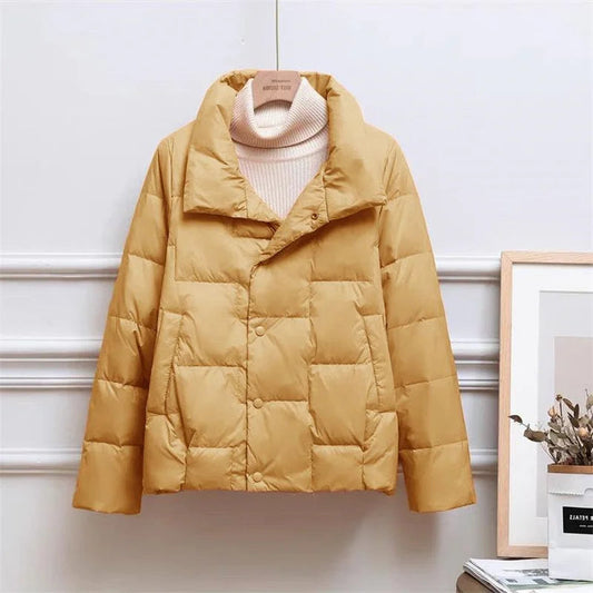 Women's Lightweight Down Jacket – Stylish & Packable Comfort 0