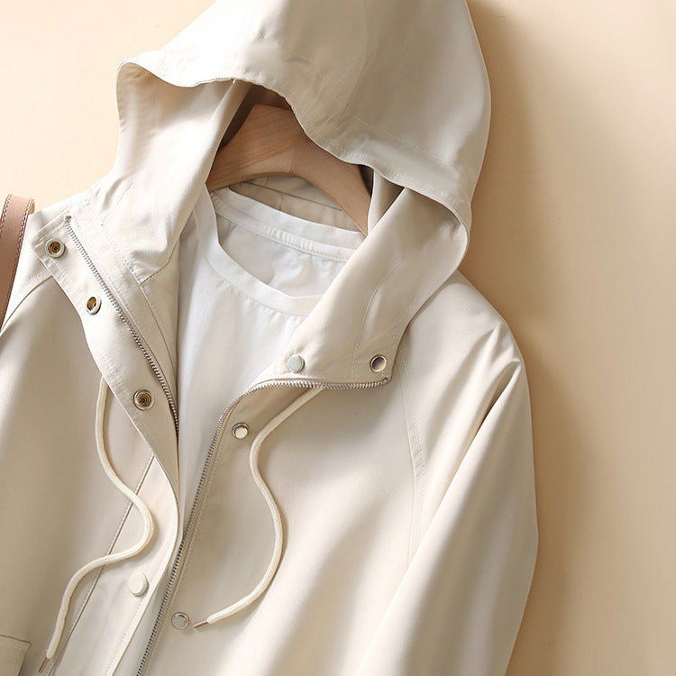 Women’s Lightweight Hooded Trench Coat – Effortless Style for Casual Days 2