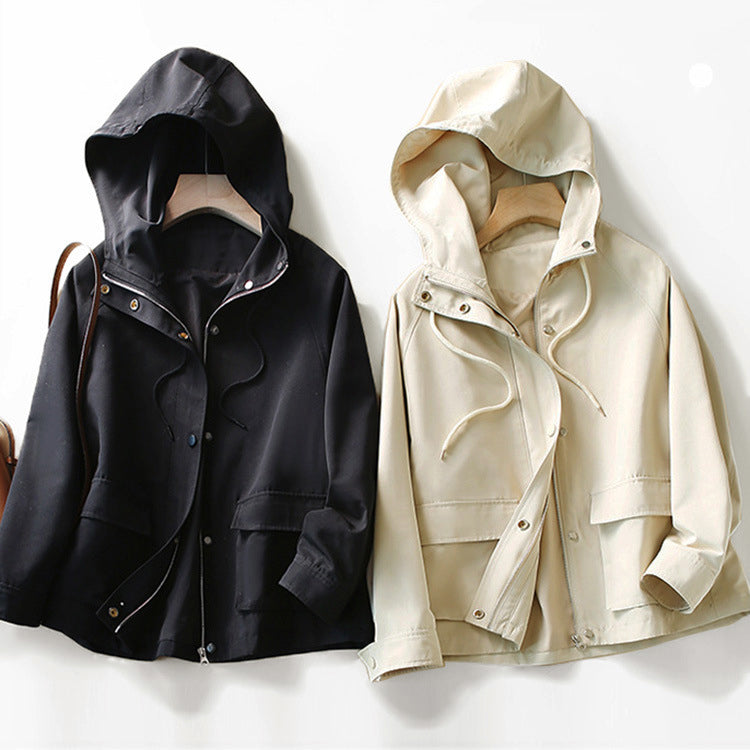 Women’s Lightweight Hooded Trench Coat – Effortless Style for Casual Days 3
