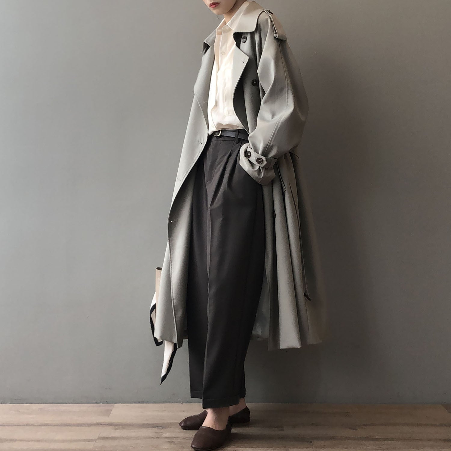 Women’s Long Belted Trench Coat – Chic Style for Every Occasion 2