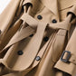 Women's Long Belted Trench Coat – Tailored Elegance for All Seasons 3