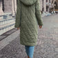 Women’s Long Hooded Jacket – Cozy Warmth for Winter Layers 3