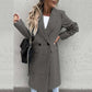 Women's Long Trench Coat – Elegant Style for Winter Warmth 1