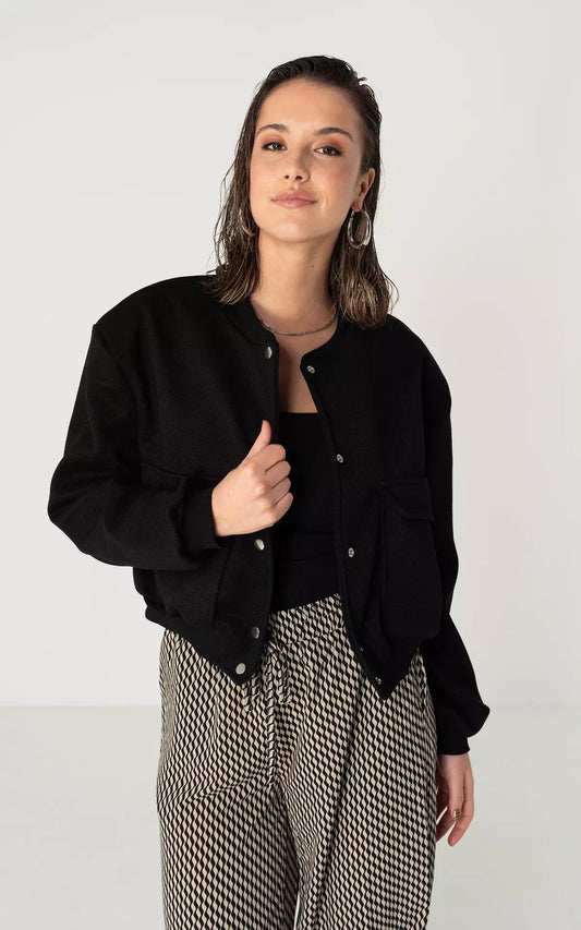 Women's Luxury Bomber Jacket – Cozy Style for Everyday Wear 0