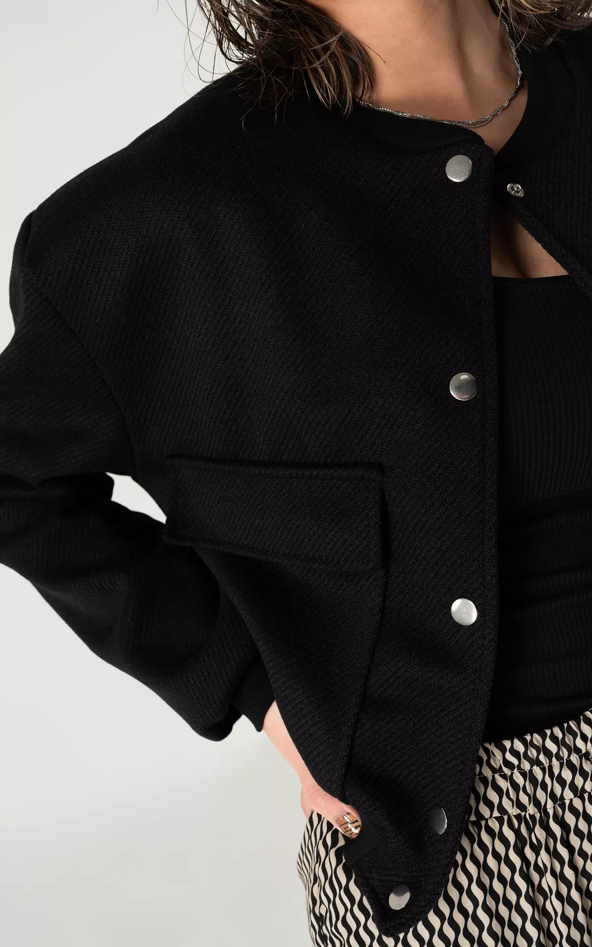 Women's Luxury Bomber Jacket – Cozy Style for Everyday Wear 6
