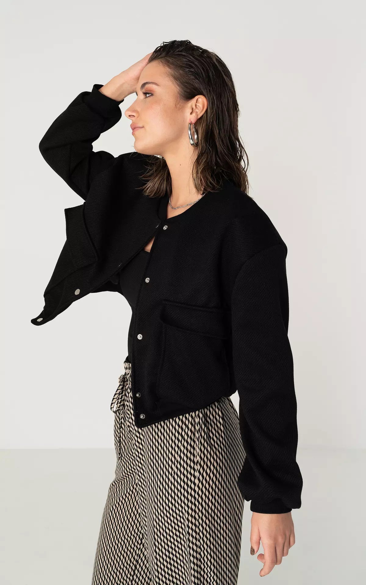 Women's Luxury Bomber Jacket – Cozy Style for Everyday Wear 7