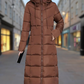 Women's Mid-Length Down Jacket – Cozy Cotton-Padded Warmth 3