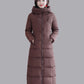 Women's Mid-Length Down Jacket – Cozy Cotton-Padded Warmth 5