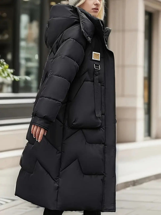 Women's Mid-Length Down Jacket – Stylish Warmth for Winter 0