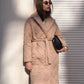 Women's Mid-Length Quilted Jacket – Elegant Lace Design for Winter 9