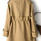 Women's Mid-Length Trench Coat – Chic Style for Spring & Autumn 1