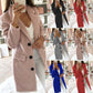 Women's Mid-Length Woolen Coat – Chic Double-Breasted Design 5