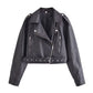Women's Motorcycle Jacket – Edgy PU Leather for Street Style 3