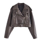 Women's Motorcycle Jacket – Edgy PU Leather for Street Style 5