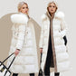 Women's Over-Knee Jacket – Chic Slim Fit with Fur Collar 3