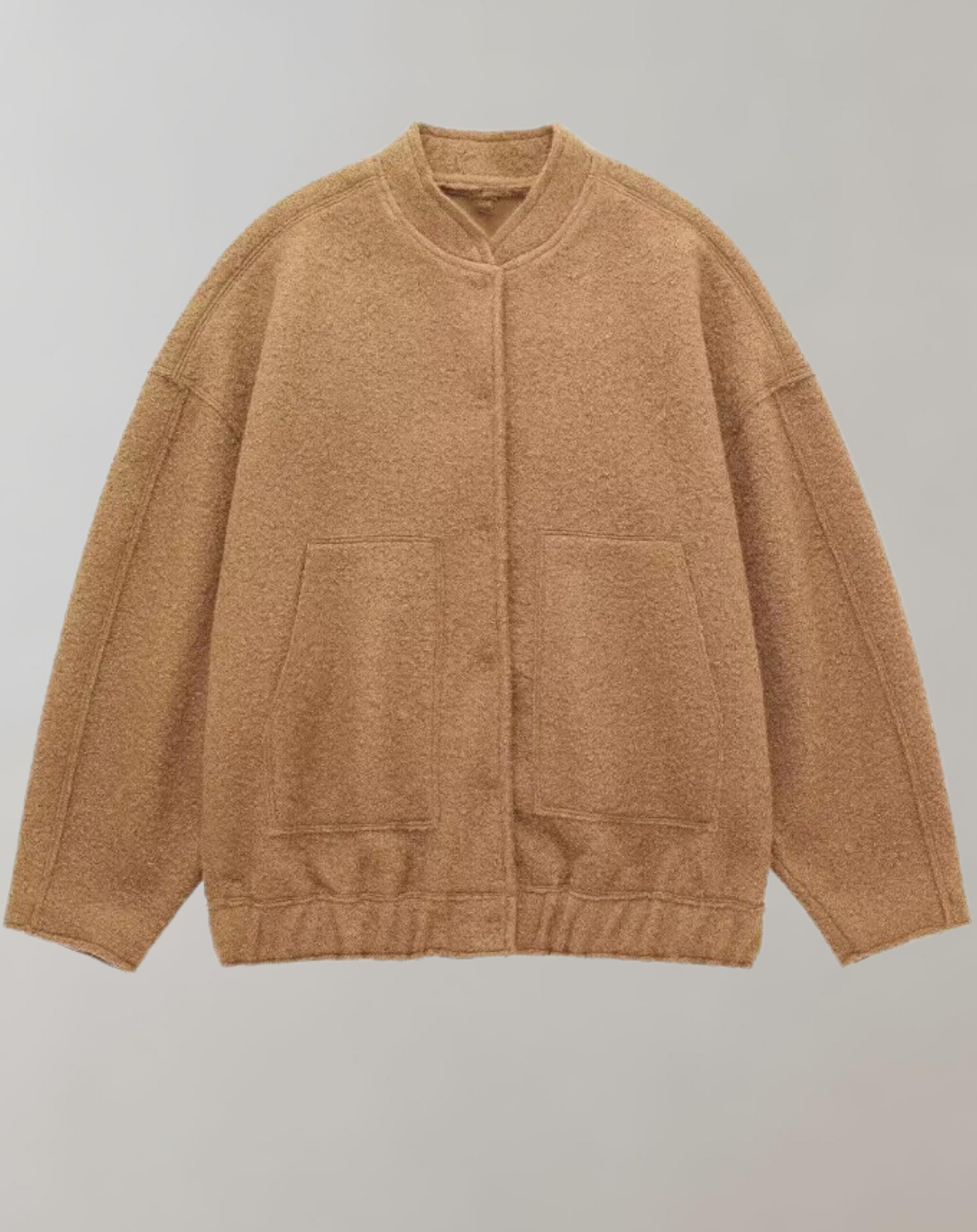 Women's Oversized Bomber Jacket – Stylish & Comfortable Fit 5