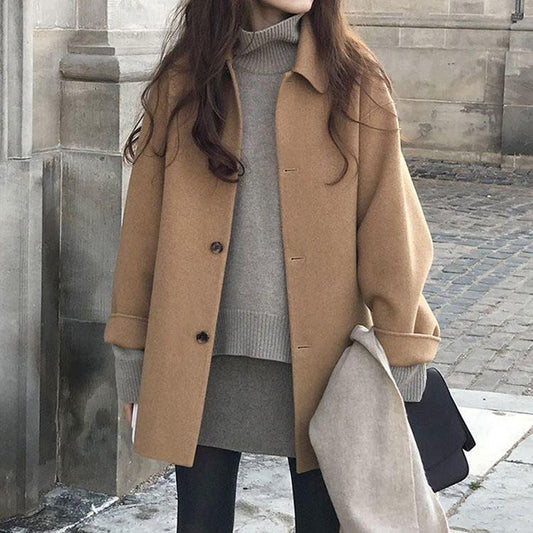 Women's Oversized Coat – Relaxed Fit for Effortless Style 0