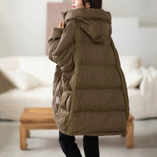 Women's Oversized Down Jacket – Cozy Warmth for Winter Style 0