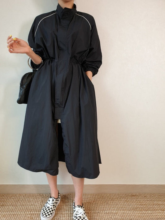 Women's Oversized High Collar Jacket – Warm & Stylish for Fall 0