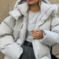 Women's Oversized Puff Jacket – Cozy Hood for Chilly Days 5