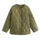 Women's Oversized Quilted Jacket – Cozy Style with Snap Buttons 6