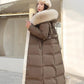 Women's Padded Winter Jacket – Cozy Faux Fur Collar Design 2