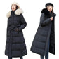 Women's Padded Winter Jacket – Cozy Faux Fur Collar Design 6