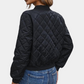 Women's Plaid Baseball Jacket – Soft Cotton for Fall Comfort 2
