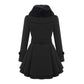 Women's Plus-Size Woolen Coat – Chic Double-Breasted Design 3