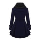 Women's Plus-Size Woolen Coat – Chic Double-Breasted Design 5