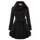 Women's Plus-Size Woolen Coat – Chic Double-Breasted Design 6