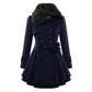 Women's Plus-Size Woolen Coat – Chic Double-Breasted Design 7