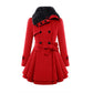 Women's Plus-Size Woolen Coat – Chic Double-Breasted Design 8