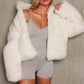 Women's Plush Lambswool Jacket – Cozy Warmth for Winter Days 5