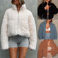 Women's Plush Lambswool Jacket – Cozy Warmth for Winter Days 8