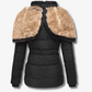 Women's Puffer Coat – Cozy Faux Fur Hood for Winter Warmth 4