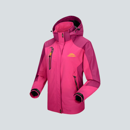 Women's Puffer Jacket - Water-Resistant for Winter Adventures 0