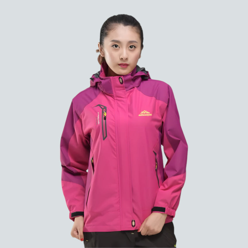 Women's Puffer Jacket - Water-Resistant for Winter Adventures 1